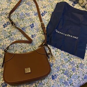 Dooney & Bourke brown Crossbody Bag
